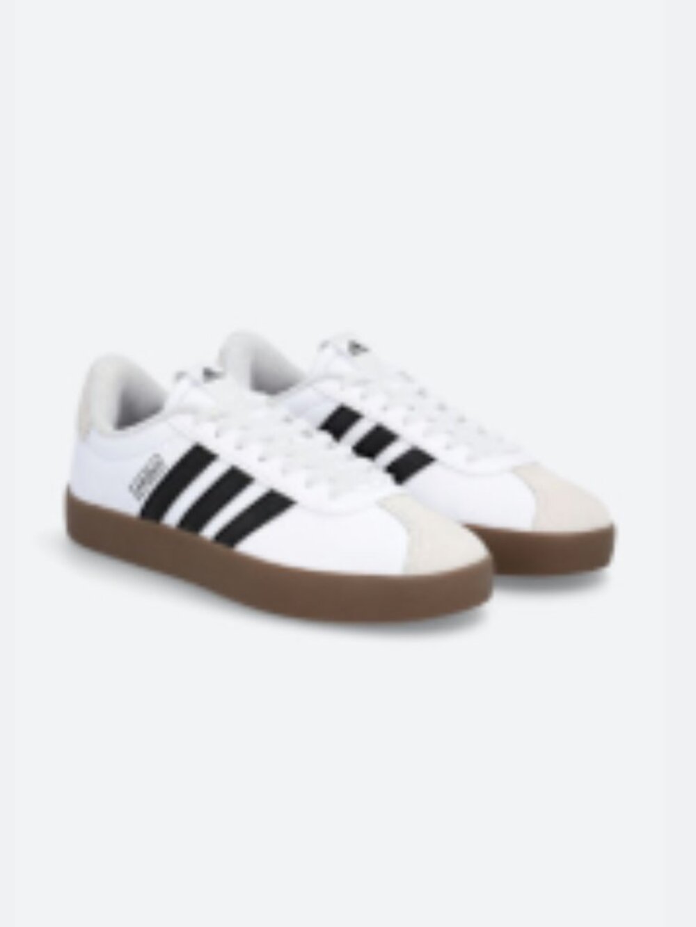 Adidas VL Court 3.0 Leather Sneaker White Size 6.5
